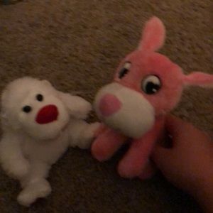 Two stuffed animals when bought each 10$